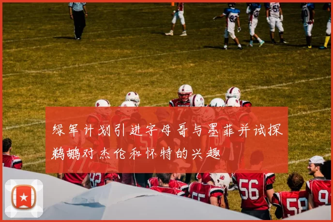绿军计划引进字母哥与墨菲并试探鹈鹕对杰伦和怀特的兴趣